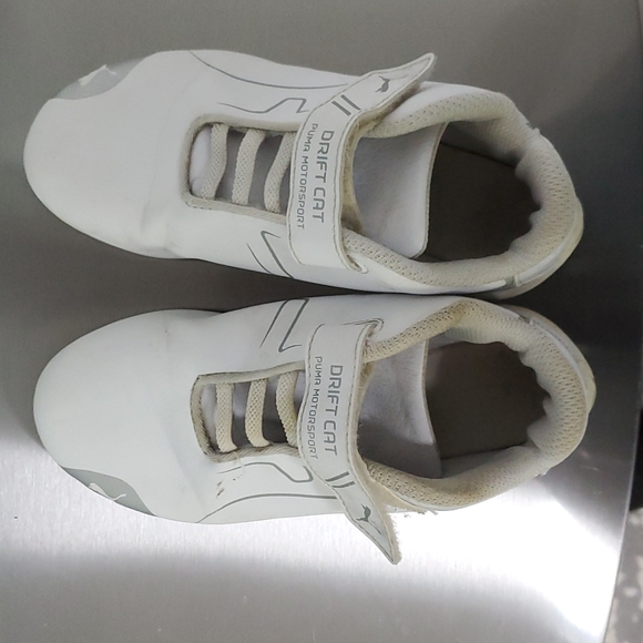 Pumma drift cat  BMW childe us 12c  UK 11 withe & metalic - Picture 3 of 6